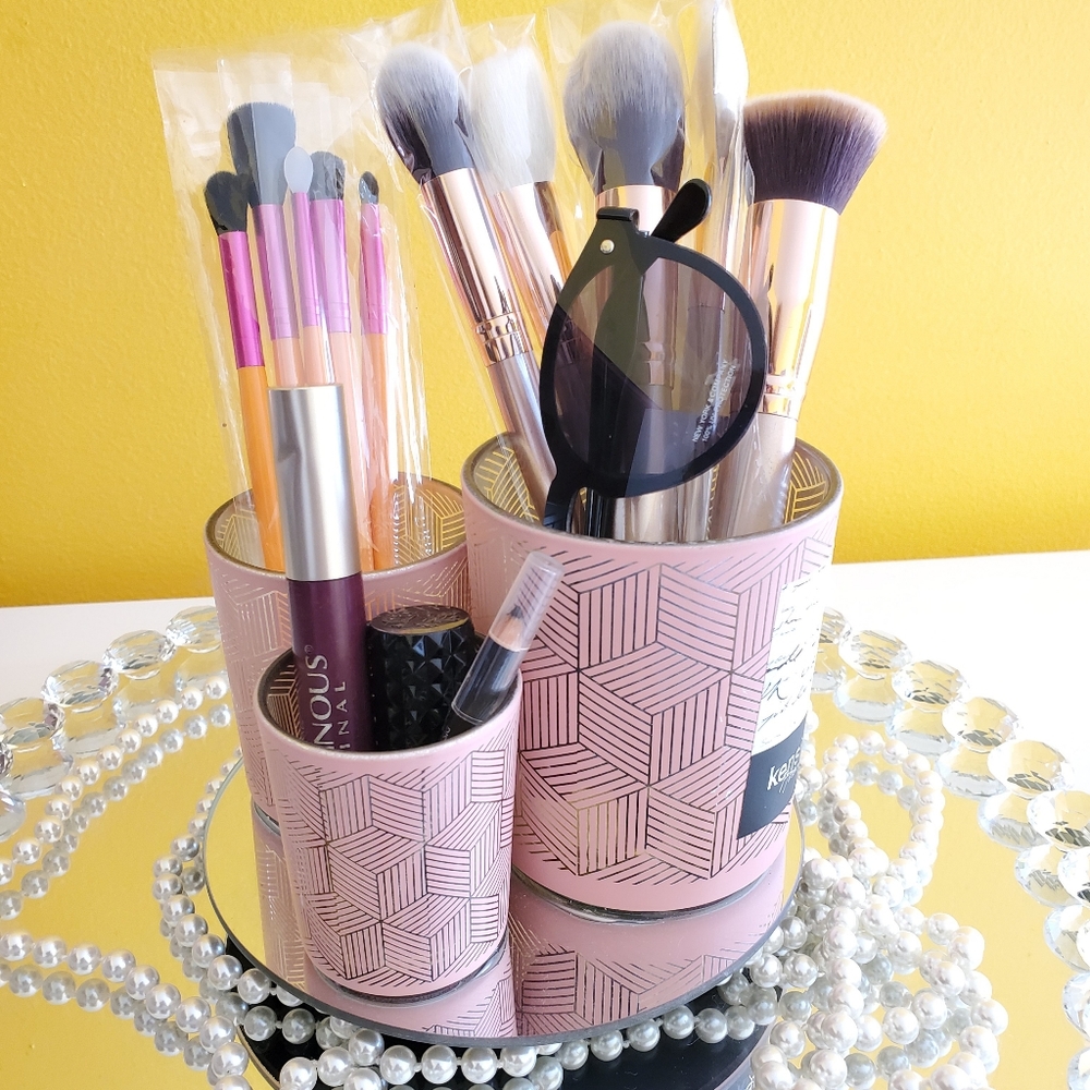 Swivel New Pink Kensie Rotating Organizer